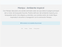 Tablet Screenshot of manipo.com